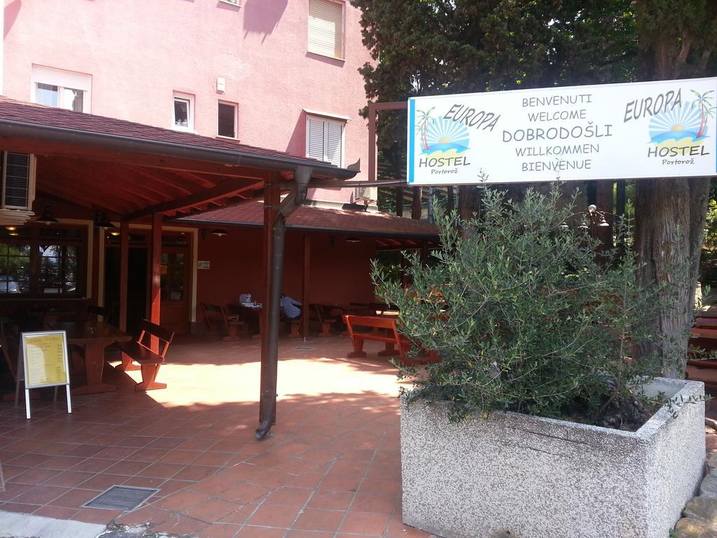 Europa Hostel Portorož Kültér fotó